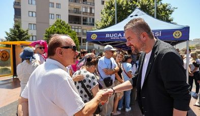 Başkan Görkem Duman’dan vatandaşlara aşure ikramı