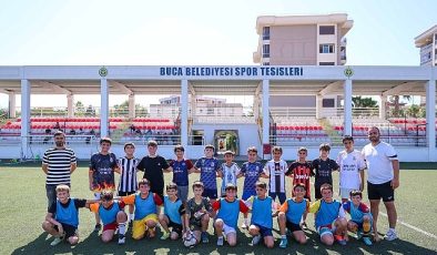 Buca’nın minik kramponları yaz tatilini dolu dolu geçiriyor