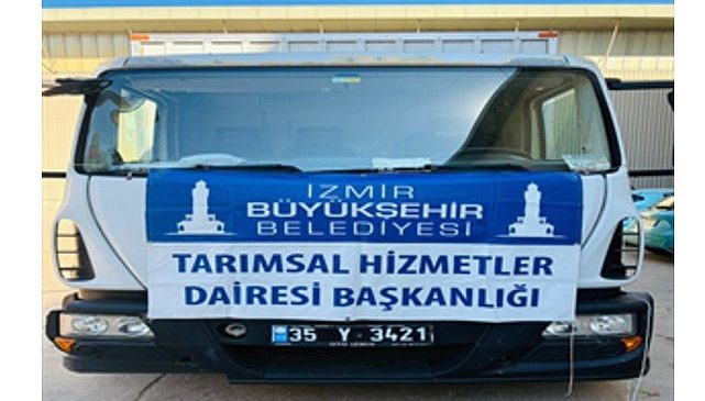 Büyükşehir’den yangın bölgesine yem desteği