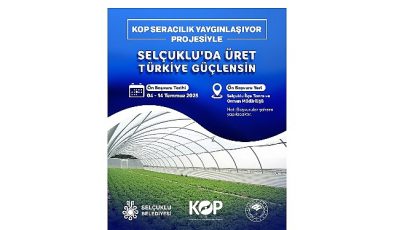 KOP Seracılık Yaygınlaşıyor Projesi’ne başvurular başladı.