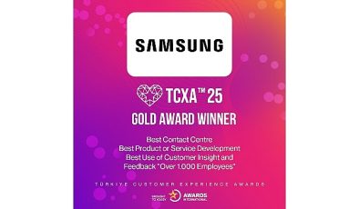 Samsung’a Türkiye Müşteri Deneyimi Ödülleri (TCXA) 2025’ten 3 Altın Ödül!