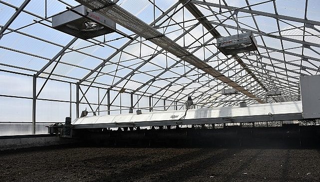 Solar Çamur Kurutma Tesisi’nde 15 ton çamur kurutuluyor