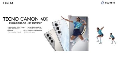 TECNO’nun yenilikçi teknolojisiyle fark yaratan CAMON 40 serisi, Türkiye’de satışa sunuldu
